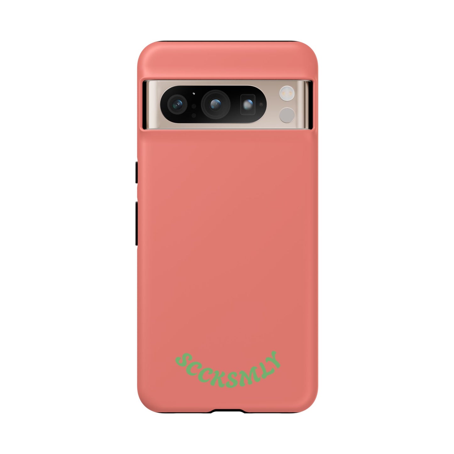 SOLID Guava Melon Wave Tough Phone Case for Google Pixel