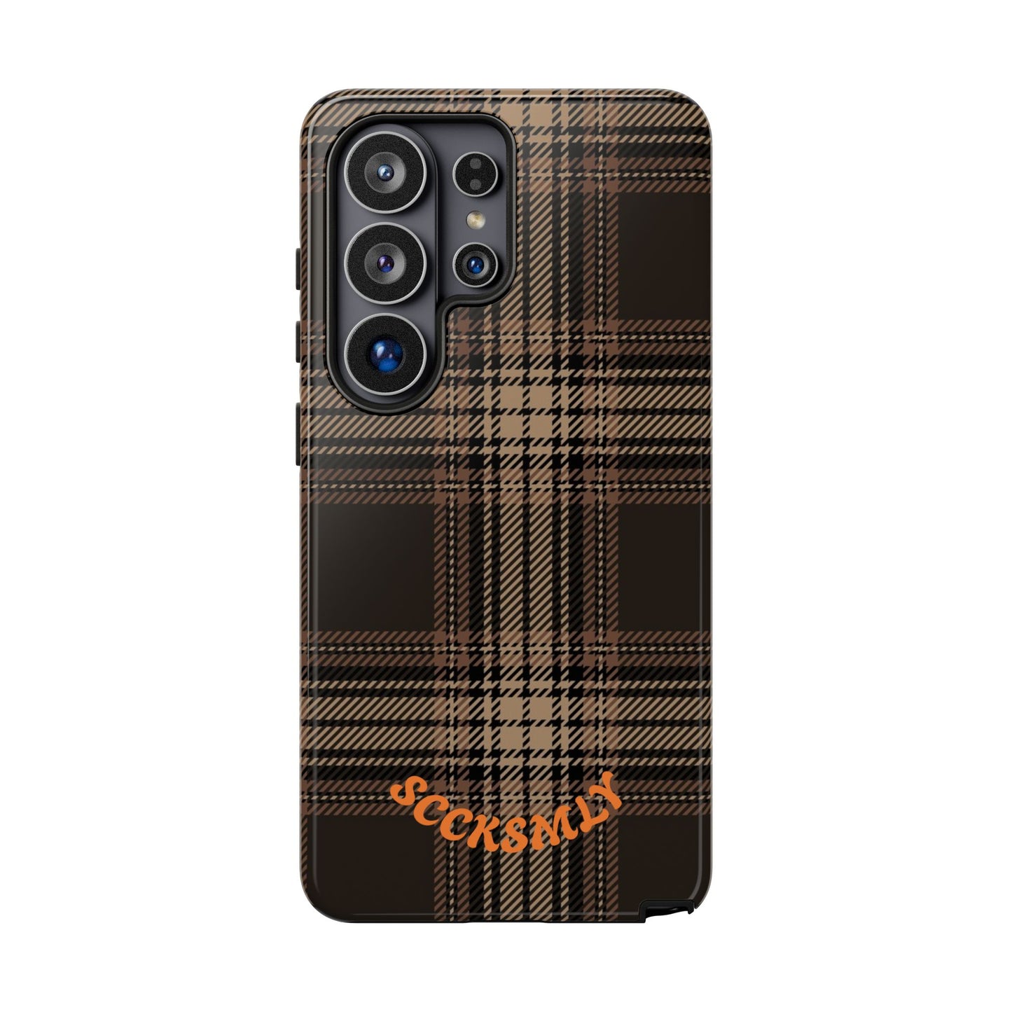 Brown Bread Plaid Tough Phone Case Samsung