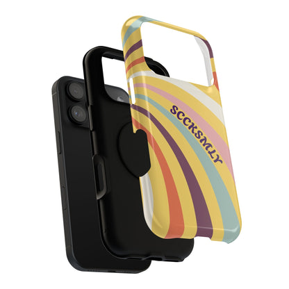 Vintage Groove Phone Case for Apple