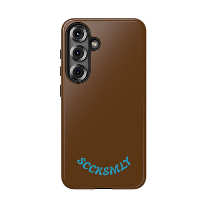 SOLID Chocolate Coco Tough Case for Samsung