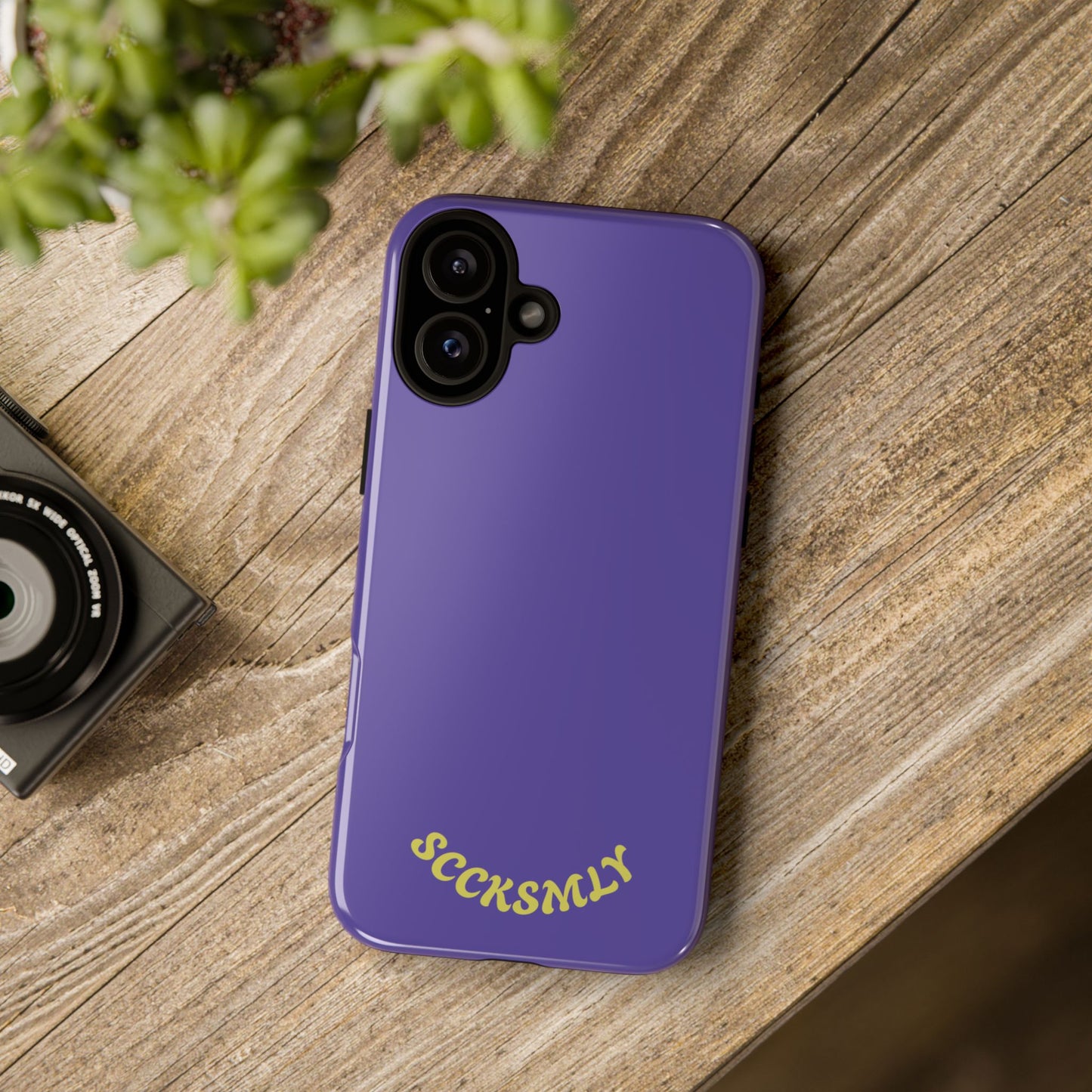 SOLID Dreamy Dusk Purple Tough Case for Apple