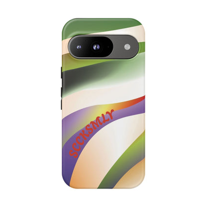 Green Waves Phone Case for Google Pixel
