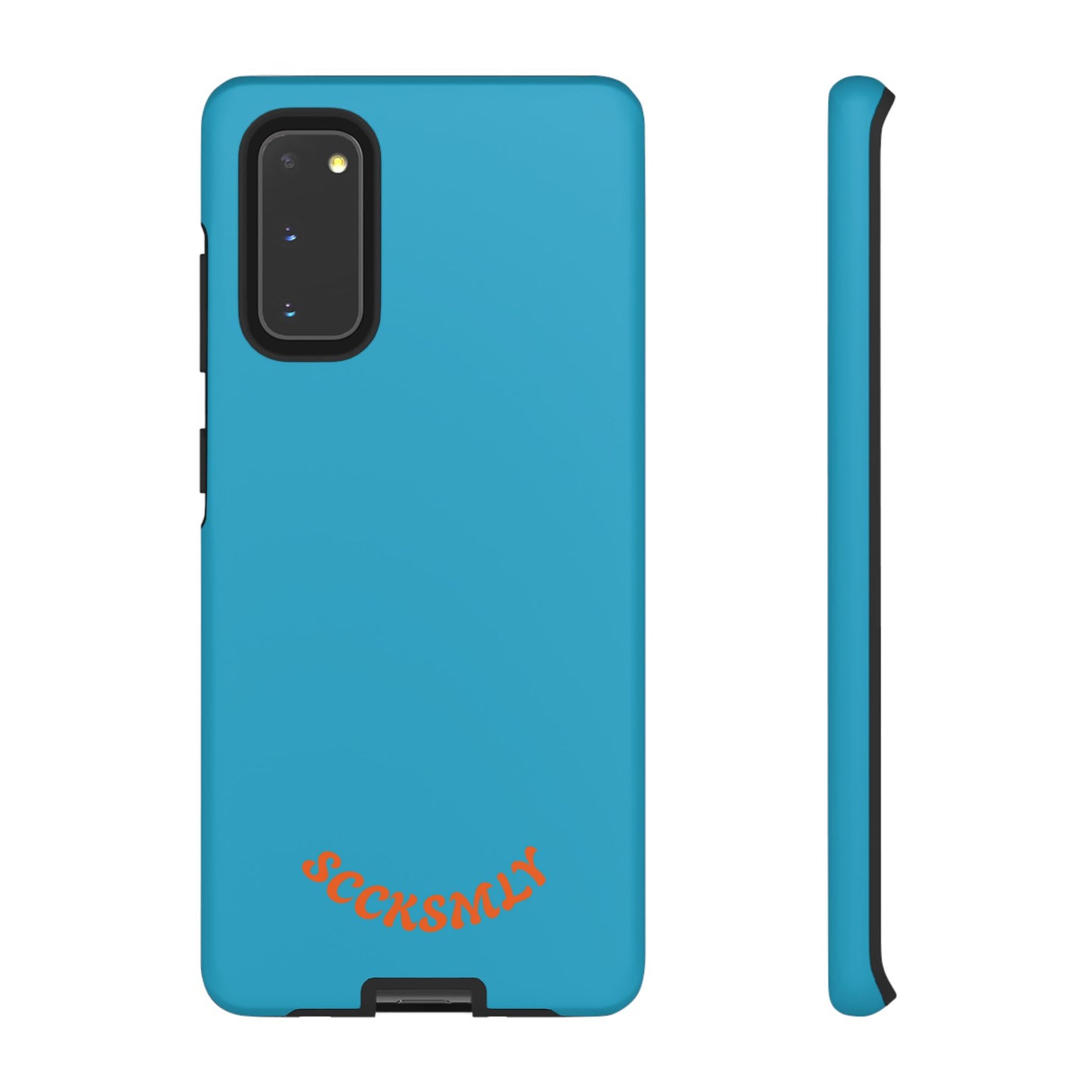 SOLID Blue Spook Tough Case for Samsung