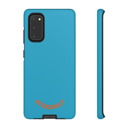 SOLID Blue Spook Tough Case for Samsung