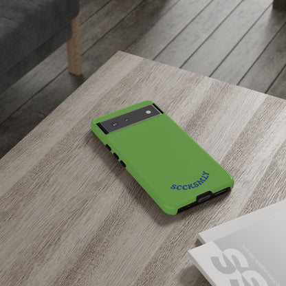 SOLID Matcha Moss Tough Phone Case for Google Pixel