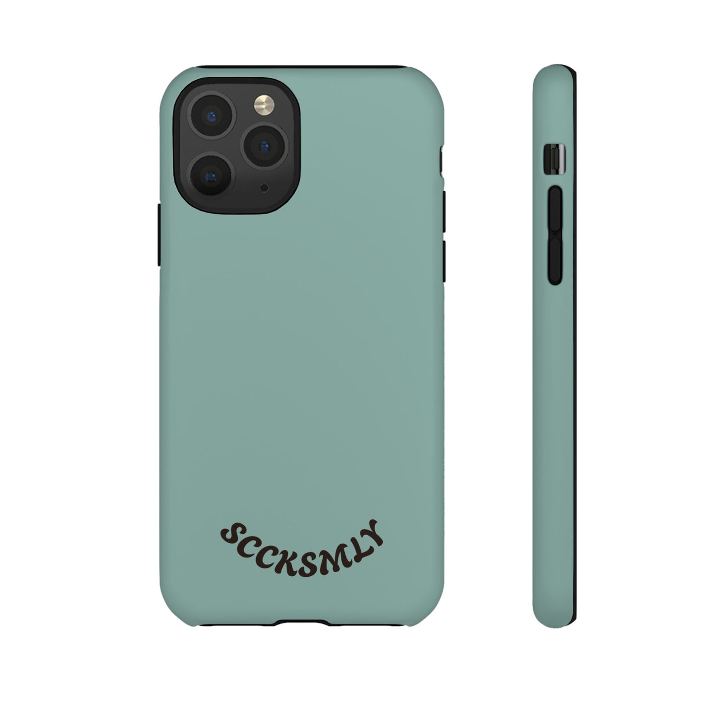 SOLID Fudge Mint Crunch Tough Phone Case for Apple
