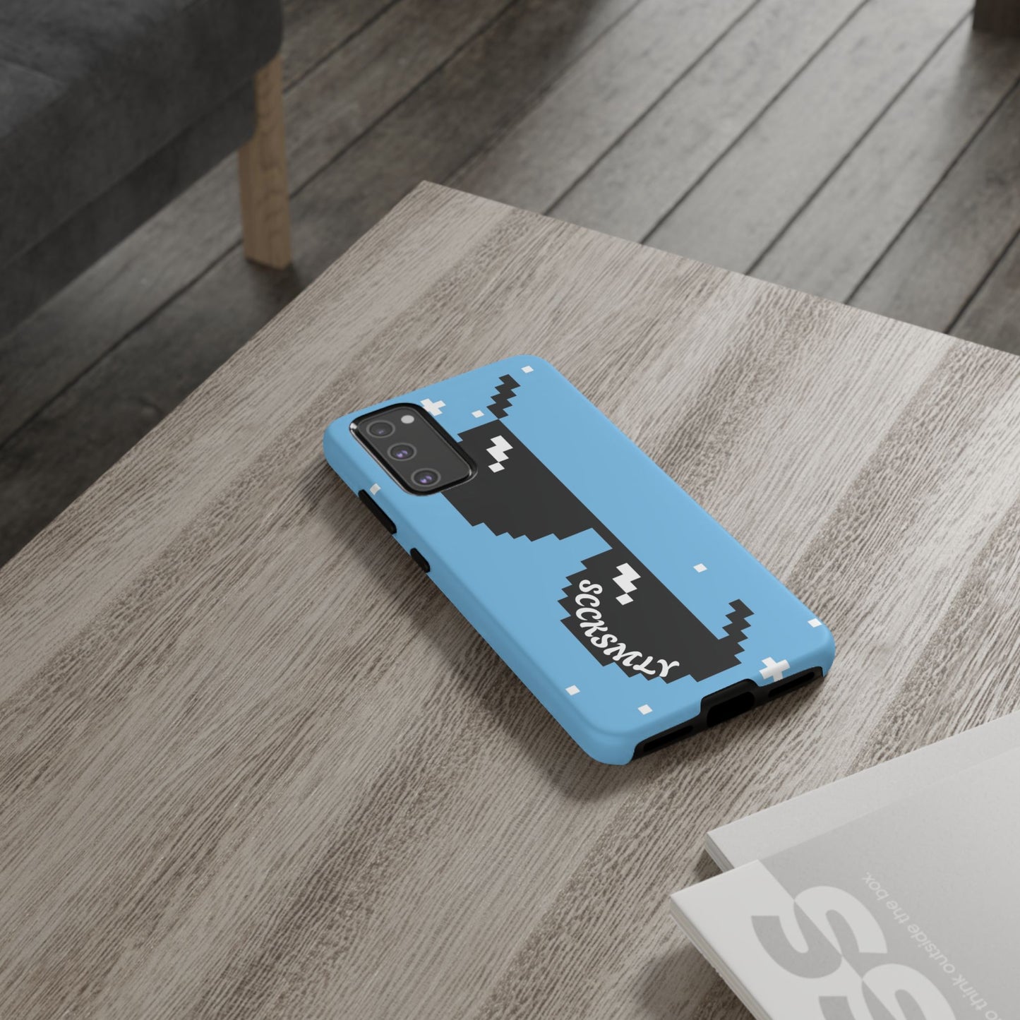 Pixel Glass Tough Phone Case for Samsung