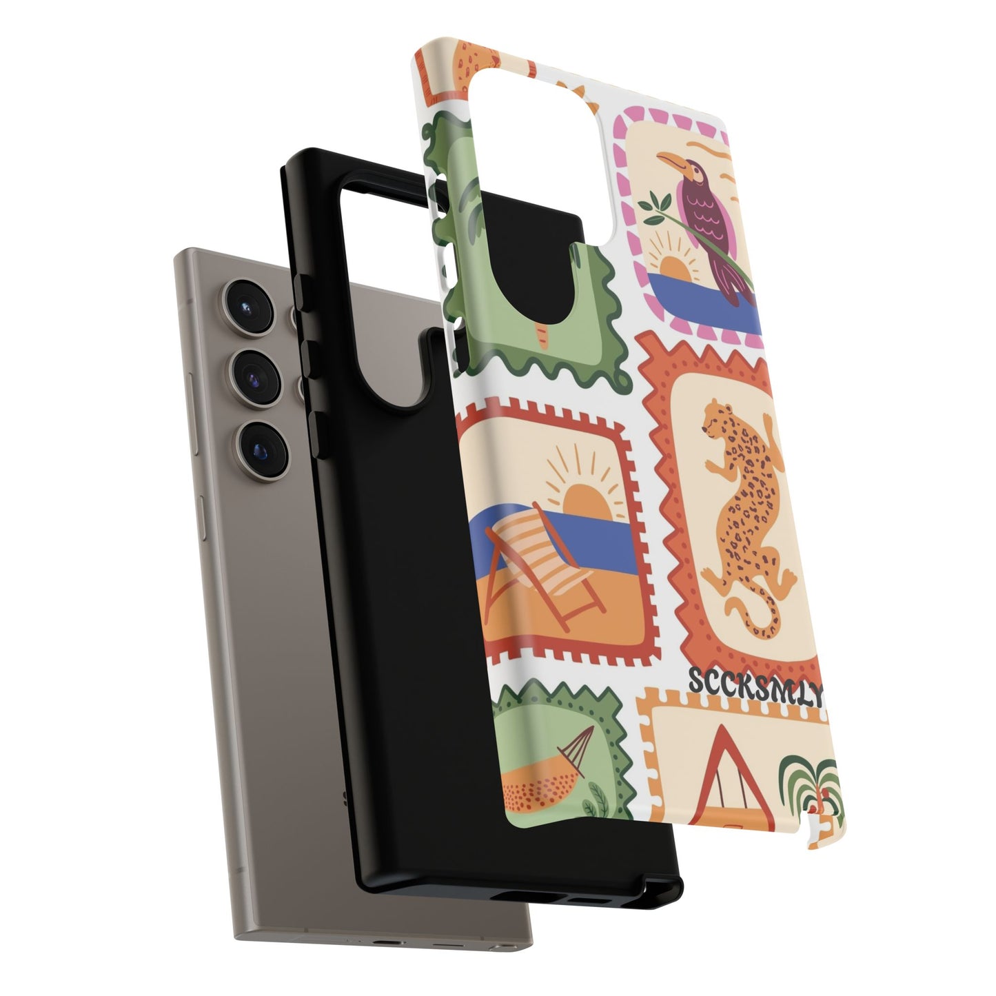 Tropical Print Phone Case for Samsung