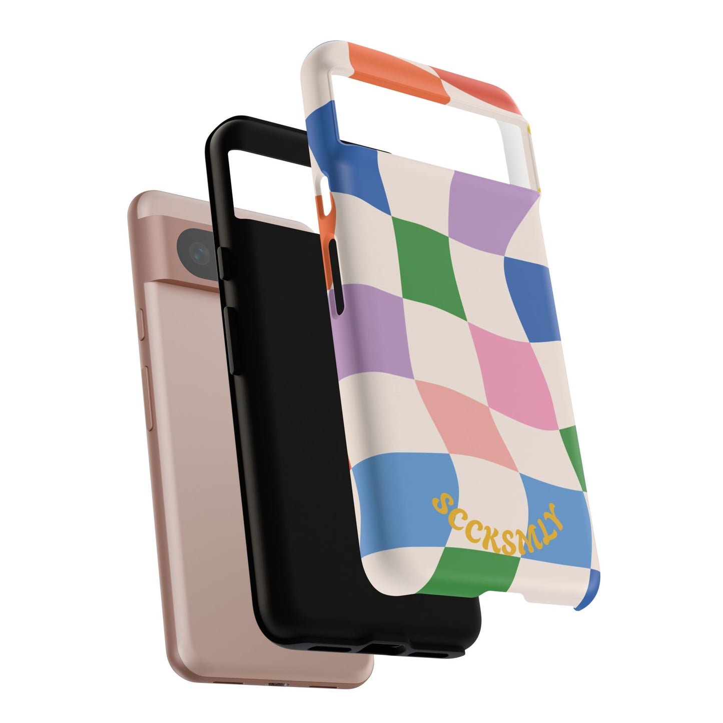 Checker Flicker Phone Case for Google Pixel