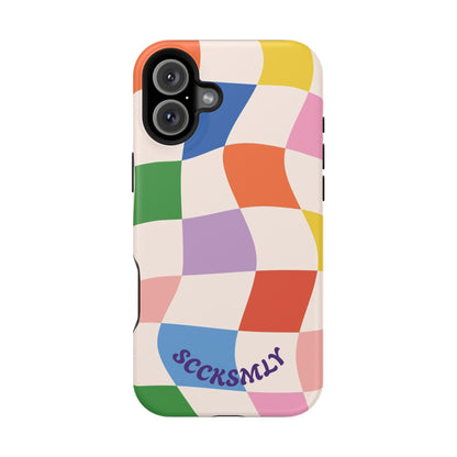 Checker Flicker Phone Case Apple