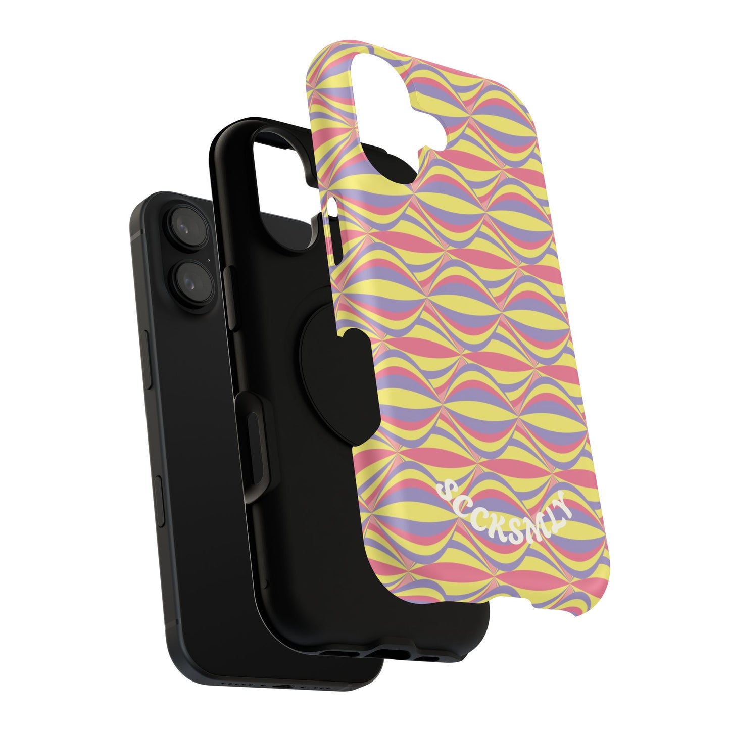 Electric Orbit Tough Phone Case for Apple