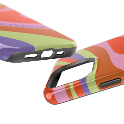 Curvy Swirl Phone Case for Apple