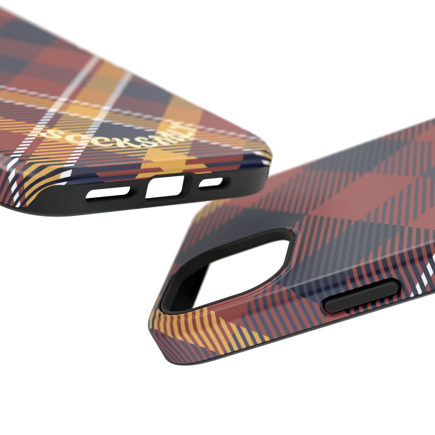 Harvest Tartan Phone Case for Apple