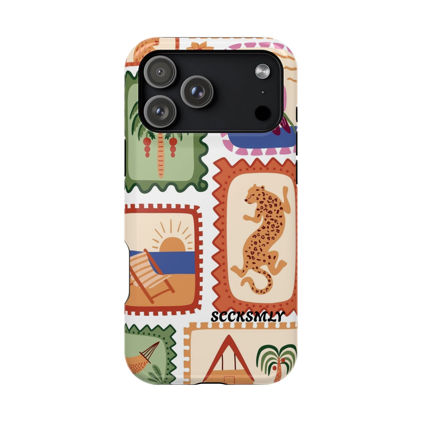 Tropical Print Phone Case for Apple