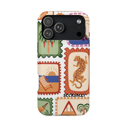 Tropical Print Phone Case for Apple