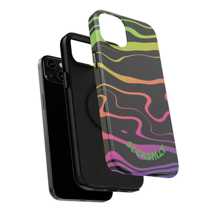 Dark Rainbow Phone Case for Apple