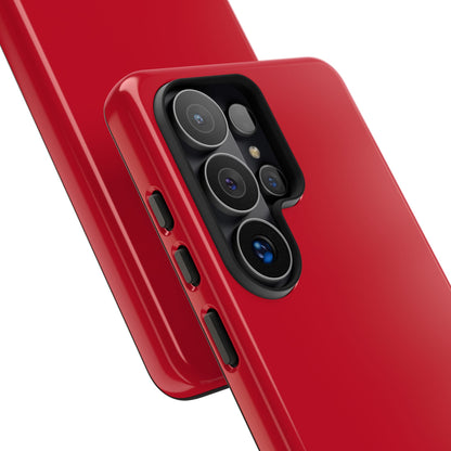 SOLID Calm Cherry Tough Case for Samsung