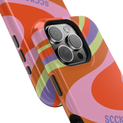 Curvy Swirl Phone Case for Apple