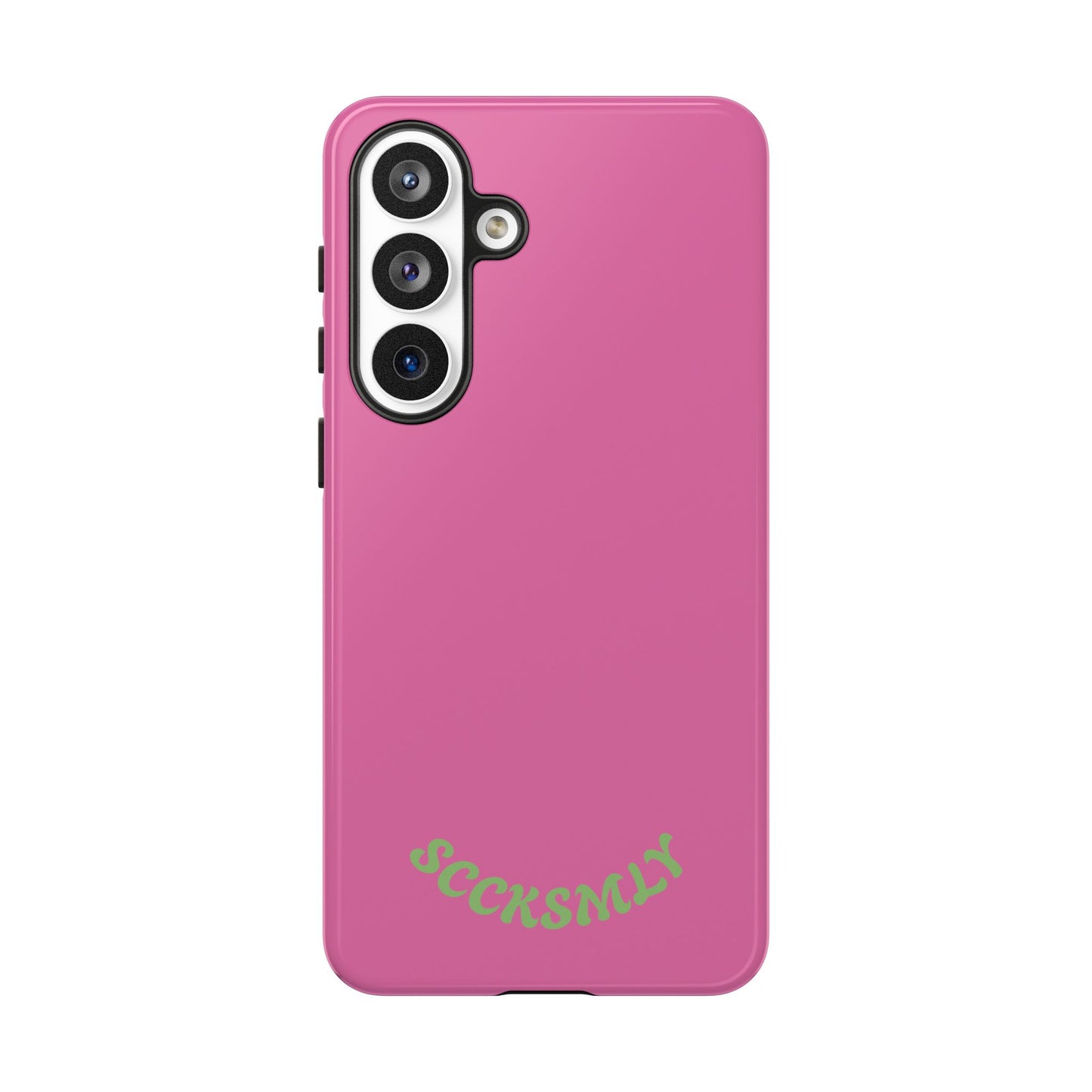 SOLID Sweet Static Pink Tough Case for Samsung