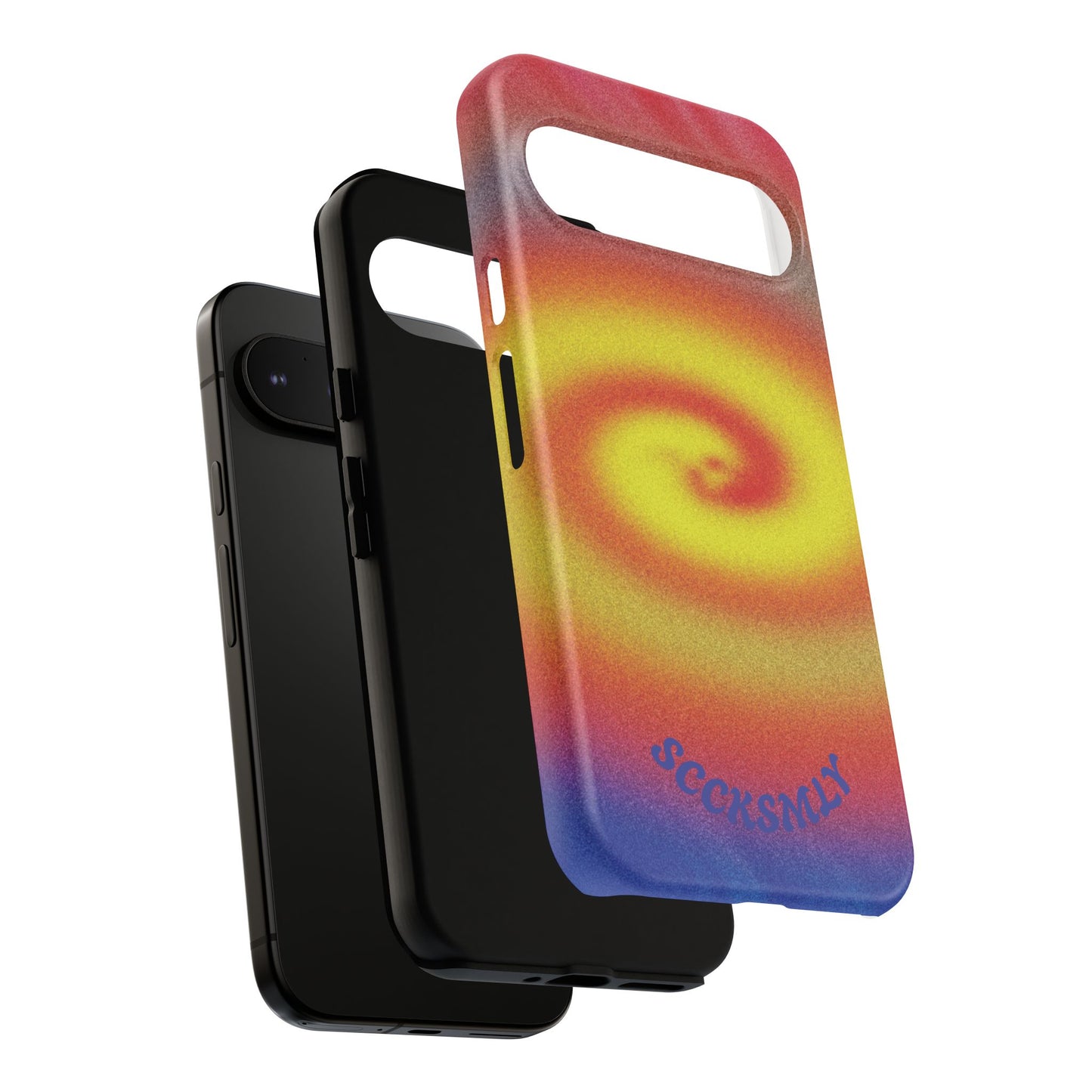 Toxic Spiral Tough Phone Case for Google Pixel