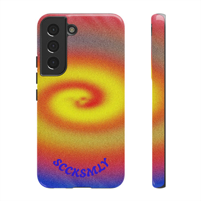 Toxic Spiral Tough Phone Case for Samsung