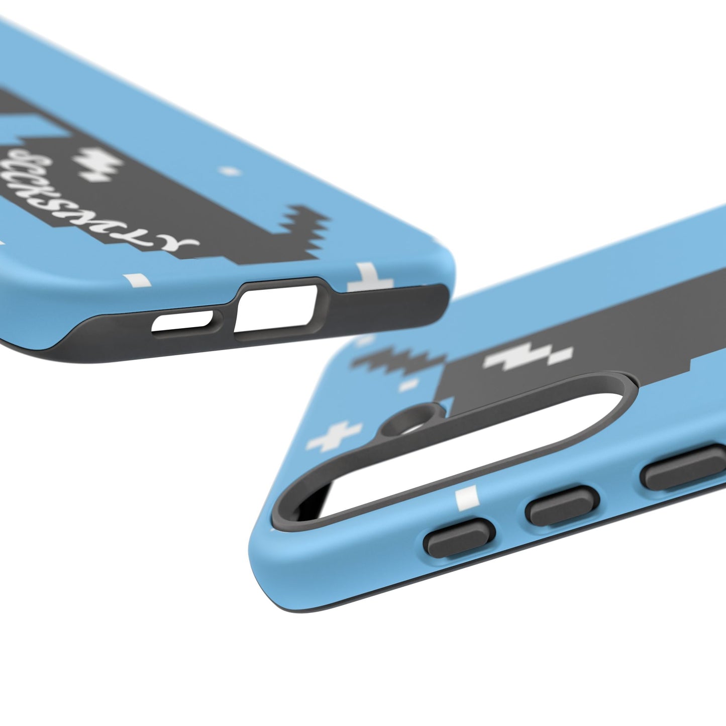 Pixel Glass Tough Phone Case for Samsung