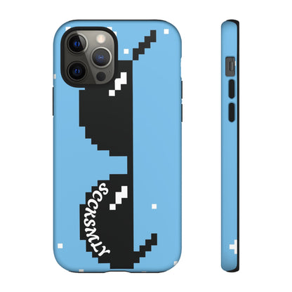 Pixel Glass Tough Phone Case for Apple