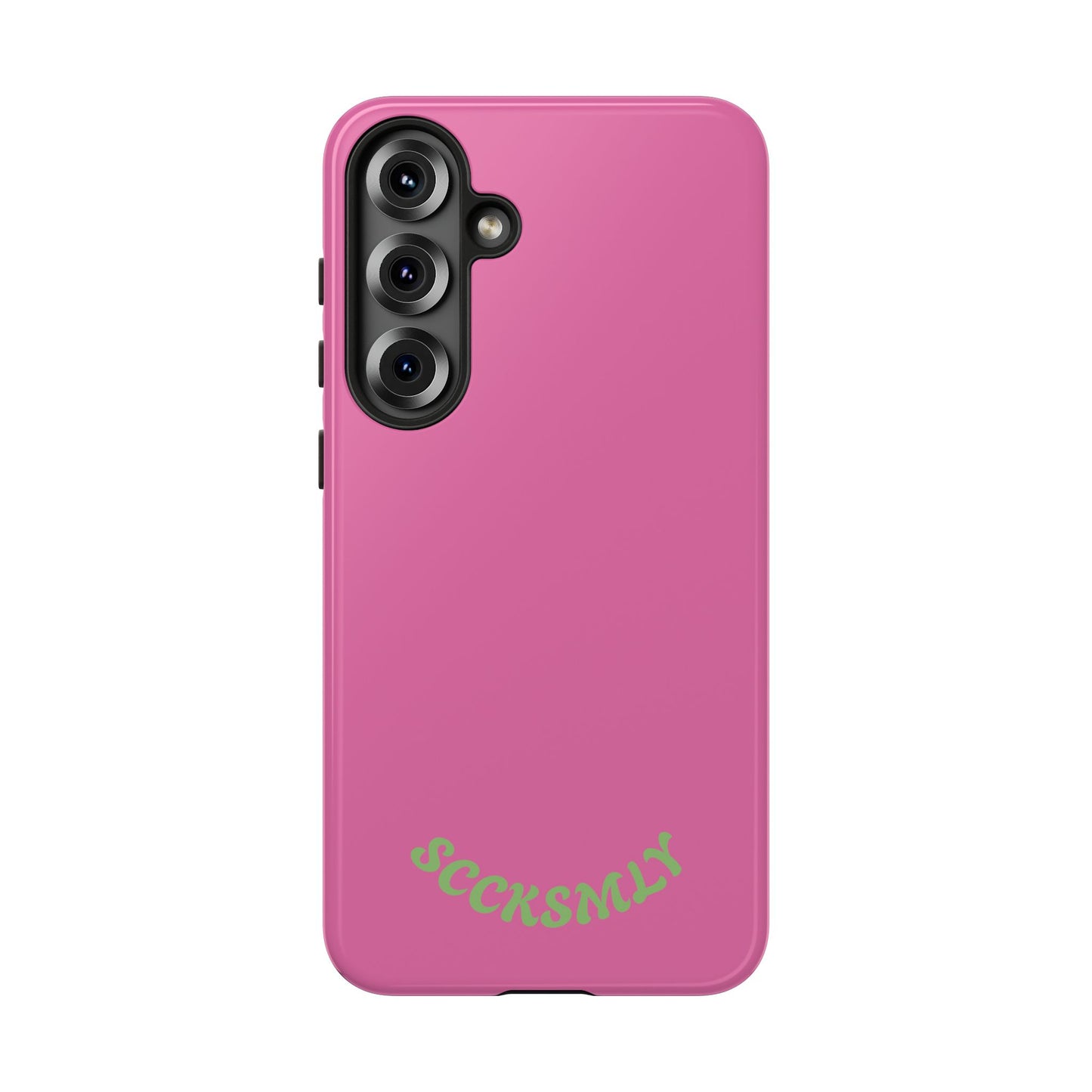 SOLID Sweet Static Pink Tough Case for Samsung