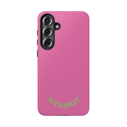 SOLID Sweet Static Pink Tough Case for Samsung
