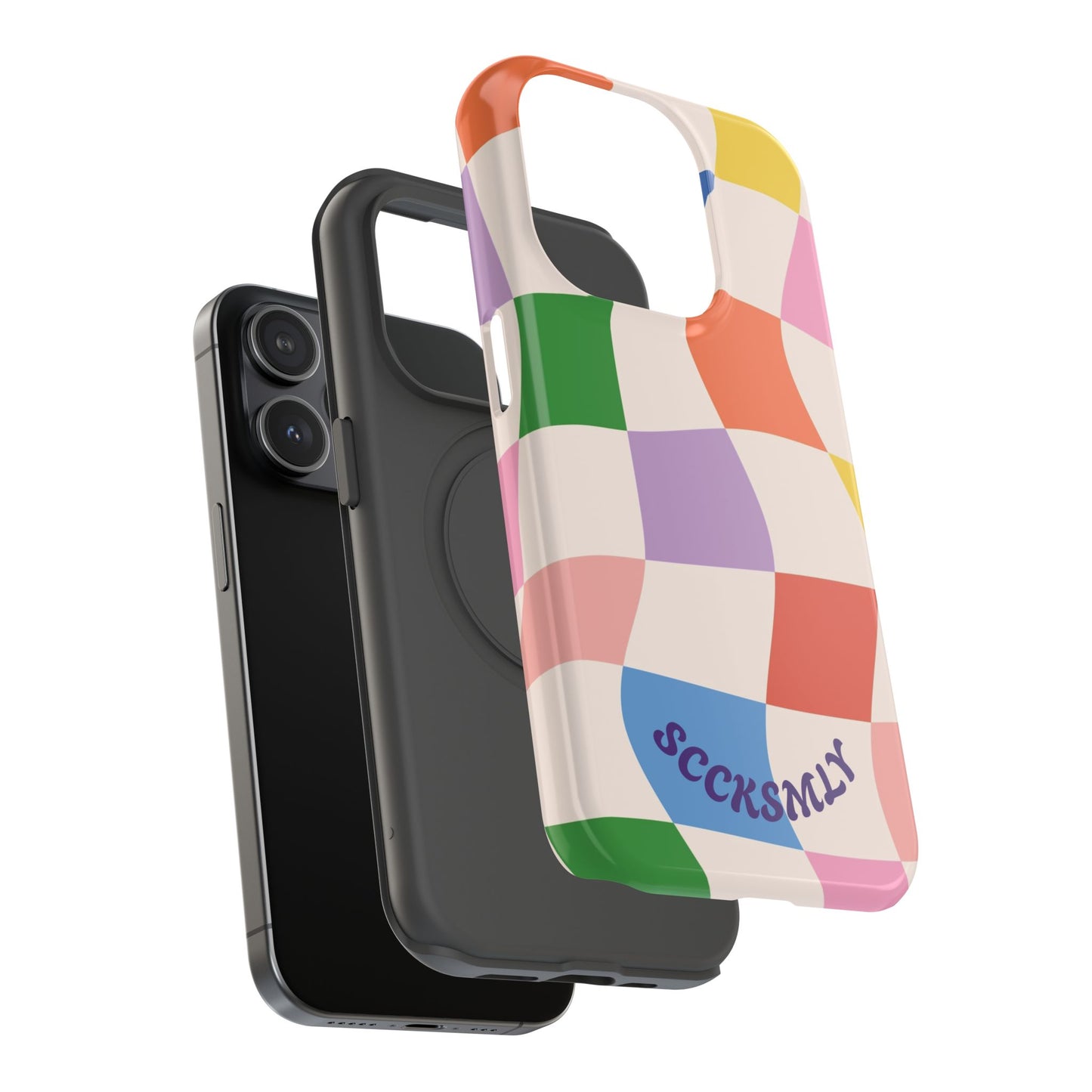 Checker Flicker Phone Case "IOS or Apple"