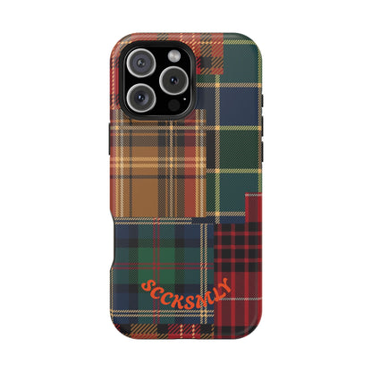 Heritage Hues Patchwork Tough Phone Case for Apple
