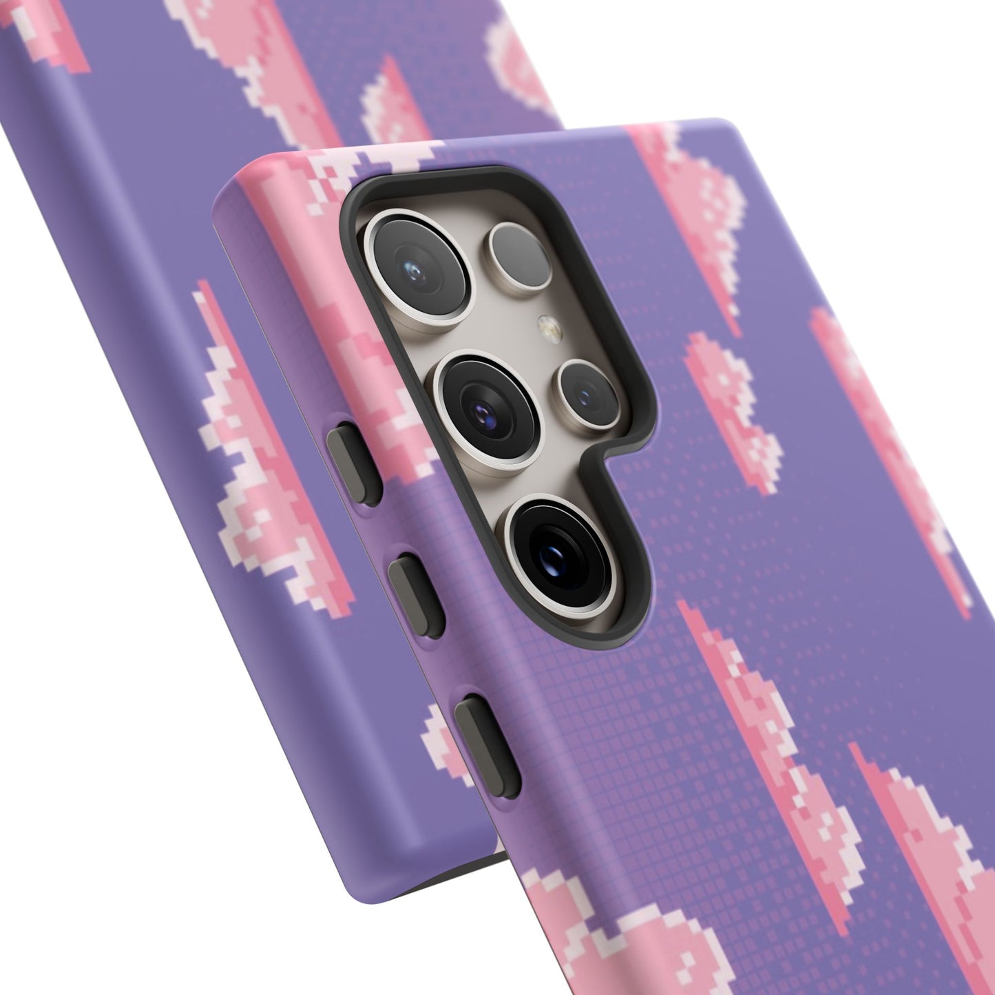 Purple Cotton Candy Sky Tough Phone Case for Samsung