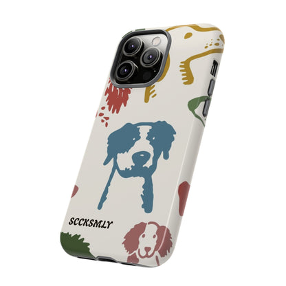 Paws & Portraits Tough Phone Case for Apple