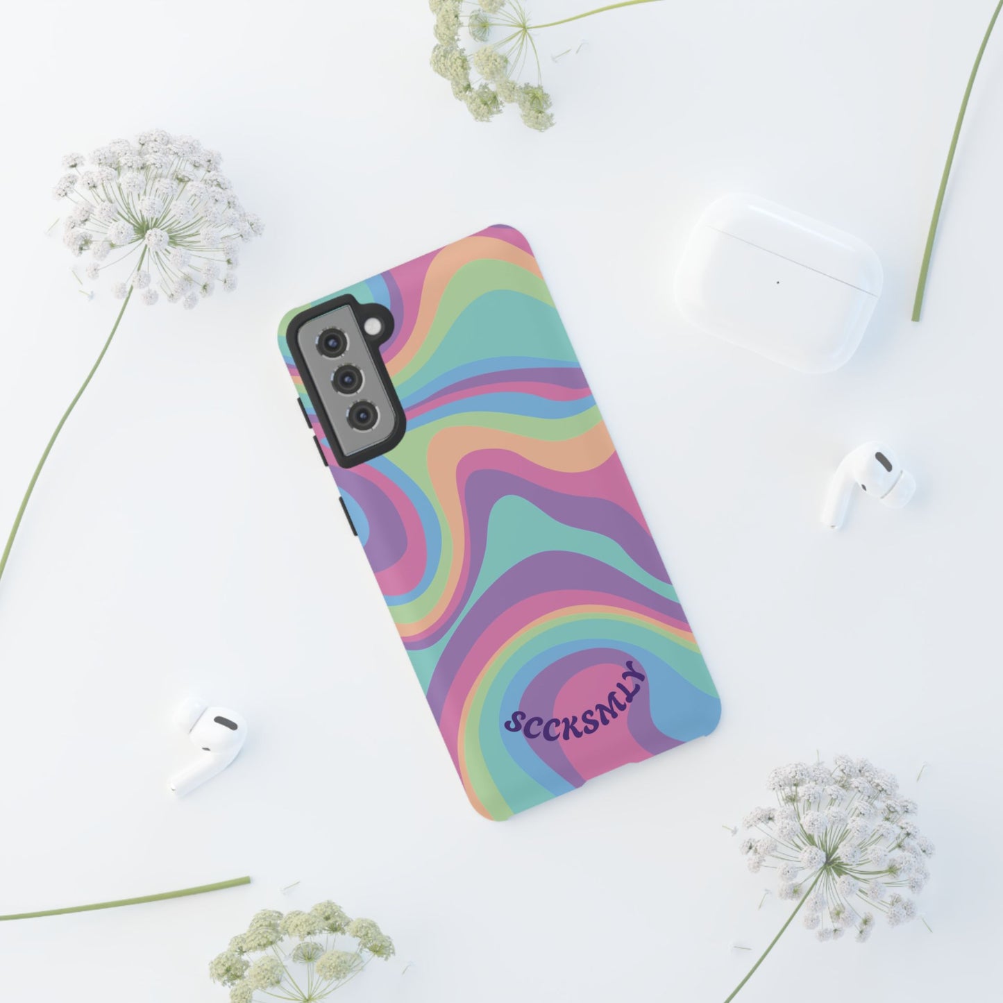 Pastel Swirl Phone Case for Samsung