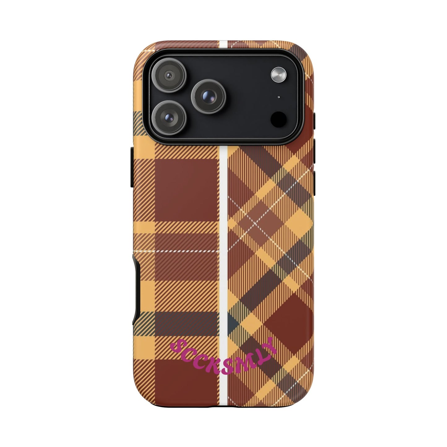 Autumn Plaid Phone Case for Apple