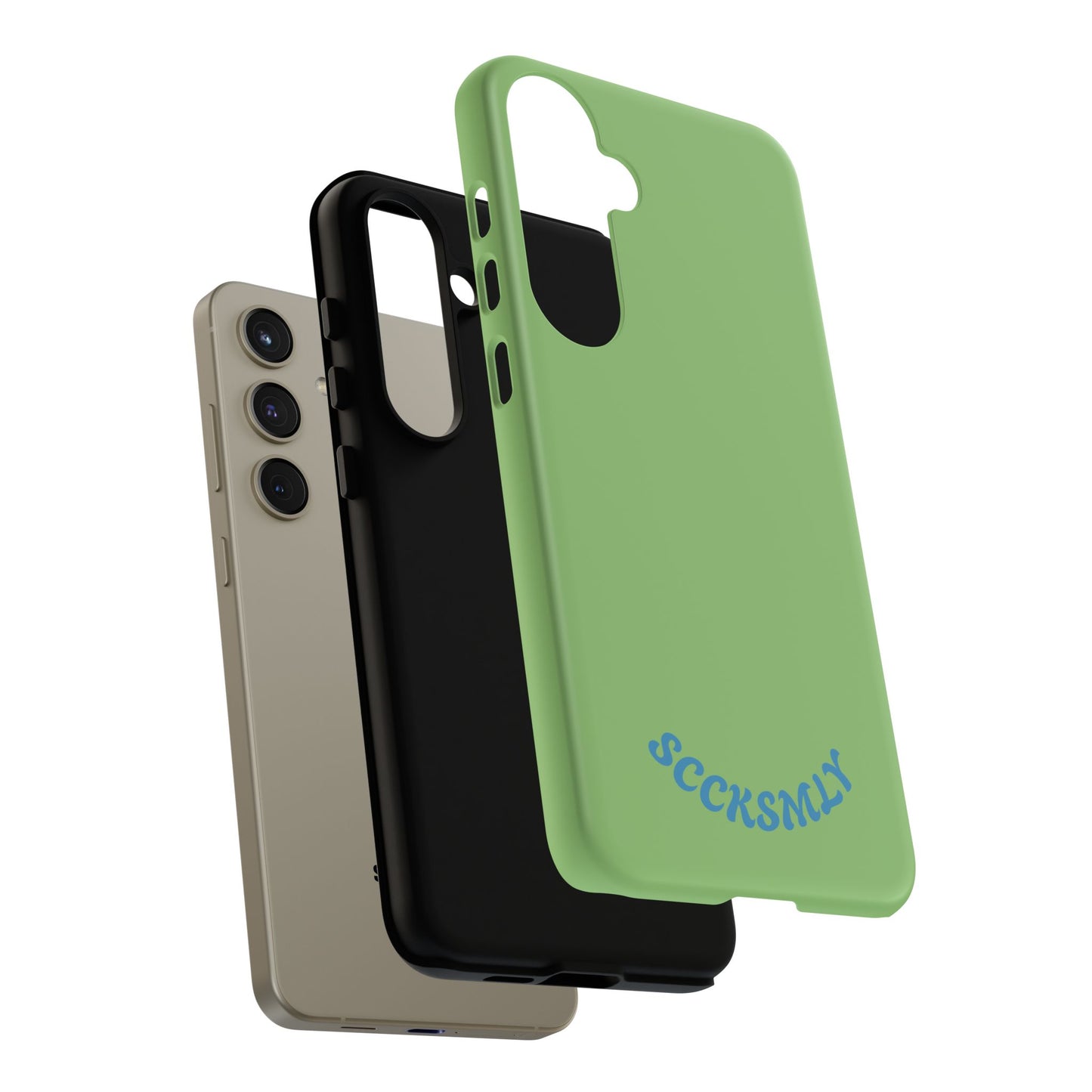 SOLID Sour Lime Tough Case for Samsung