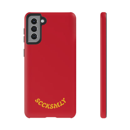 SOLID Calm Cherry Tough Case for Samsung
