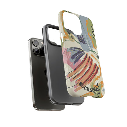 Botanical Strokes Palette Tough Phone Case for Apple