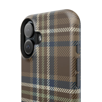 Earth and Sky Plaid Phone Case for Apple