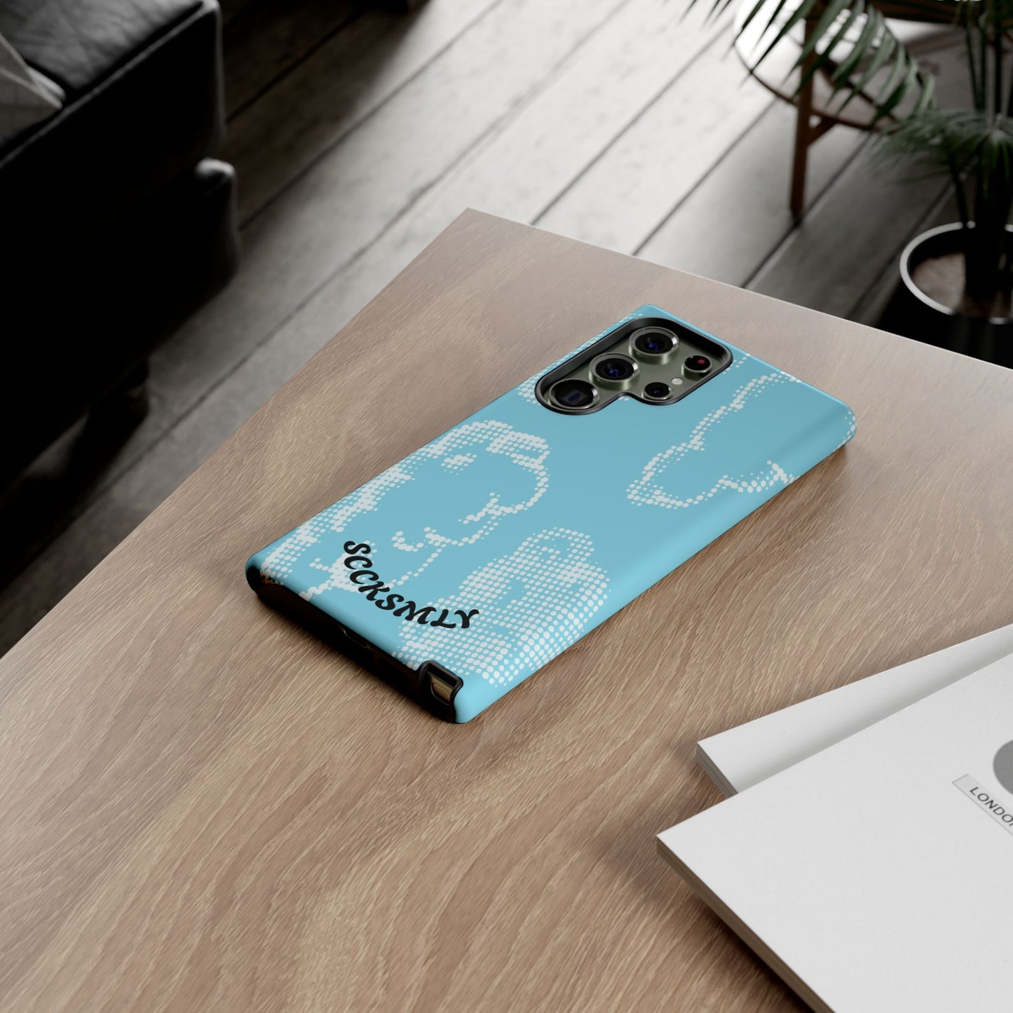 Comic Dot Sky Tough Phone Case for Samsung