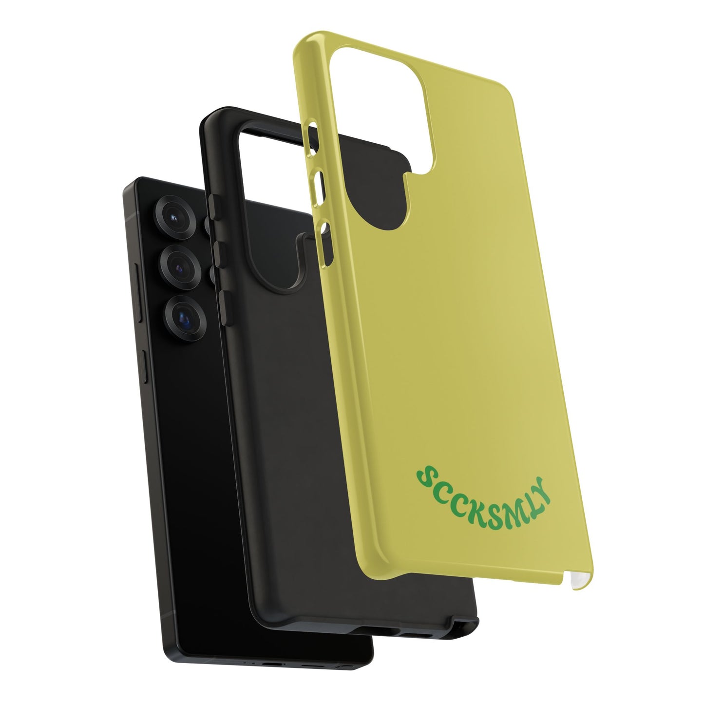 SOLID Lemon Pop Tough Case for Samsung
