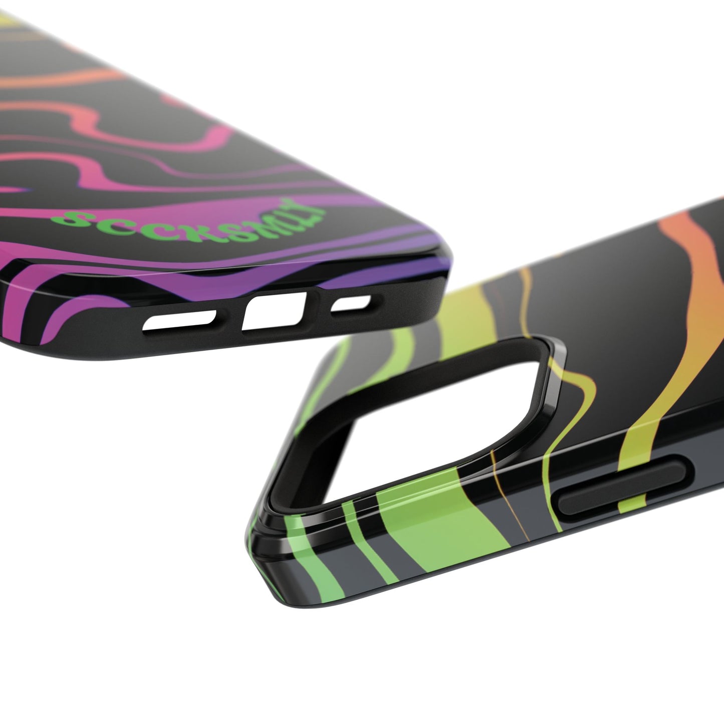 Dark Rainbow Phone Case for Apple