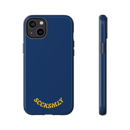 SOLID Cobalt Haze Tough Case for Apple