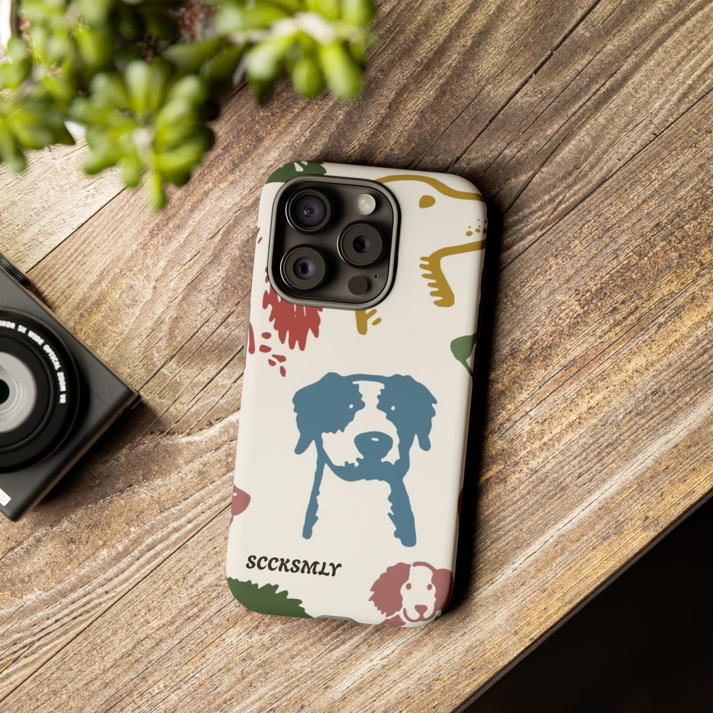 Paws & Portraits Tough Phone Case for Apple