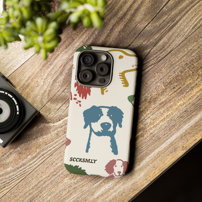 Paws & Portraits Tough Phone Case for Apple