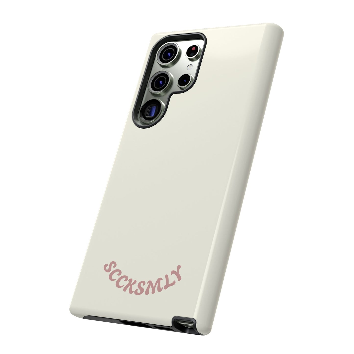 Sweet Oat Milk Tough Phone Case for Samsung