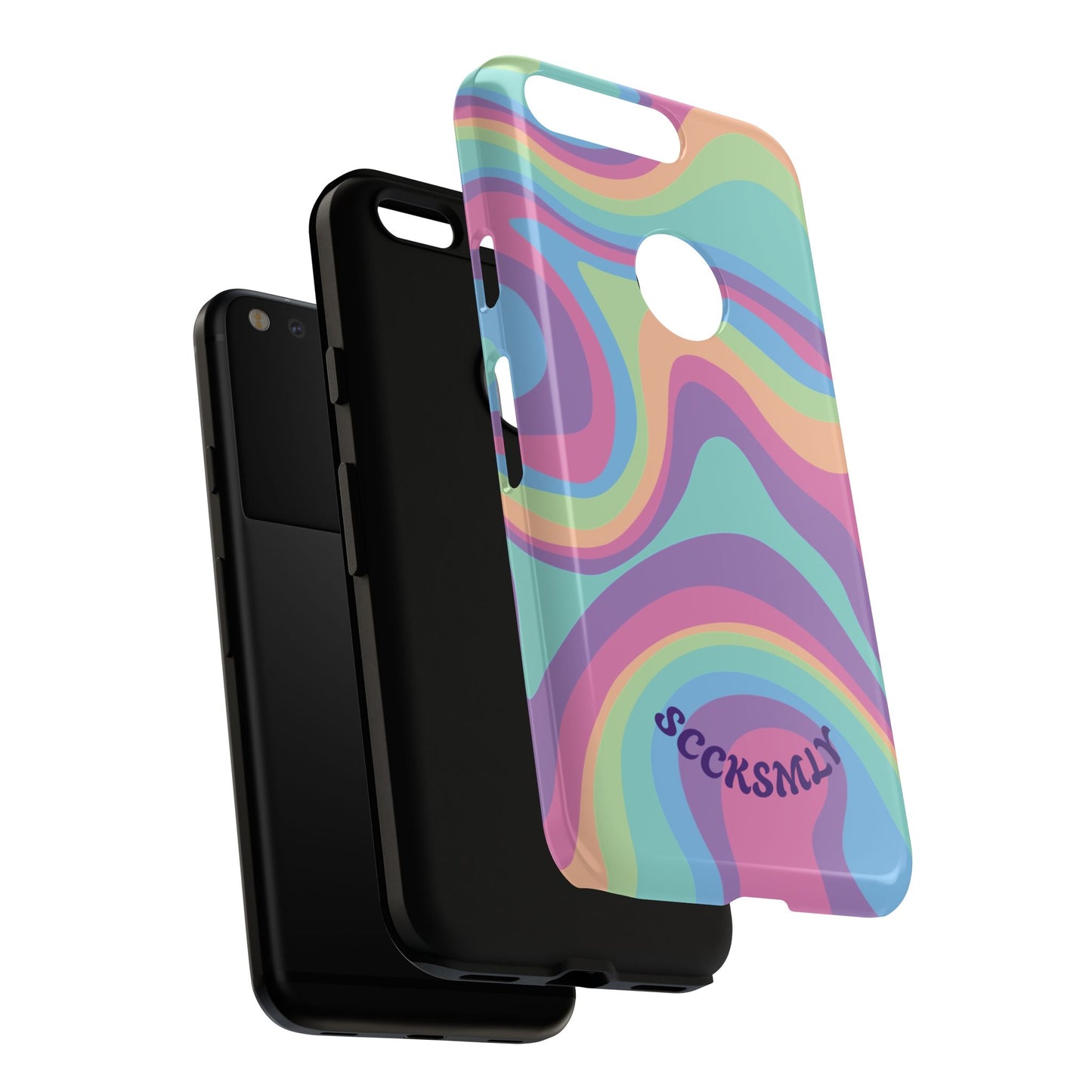 Pastel Swirl Phone Case for Google Pixel