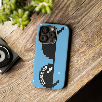 Pixel Glass Tough Phone Case for Apple