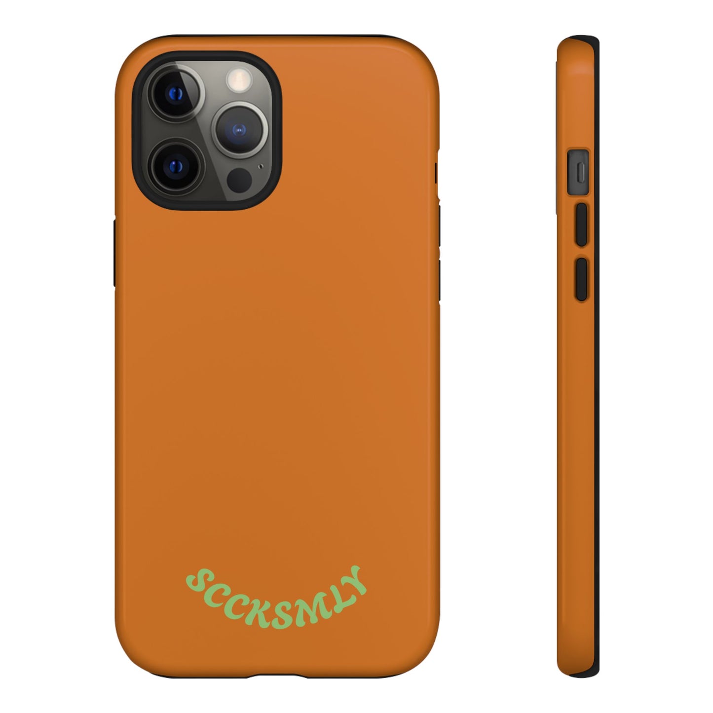 SOLID Terracotta Caoal Tough Case for Apple