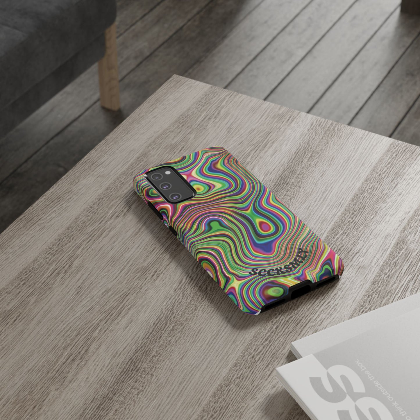Acid Swirl Phone Case for Samsung